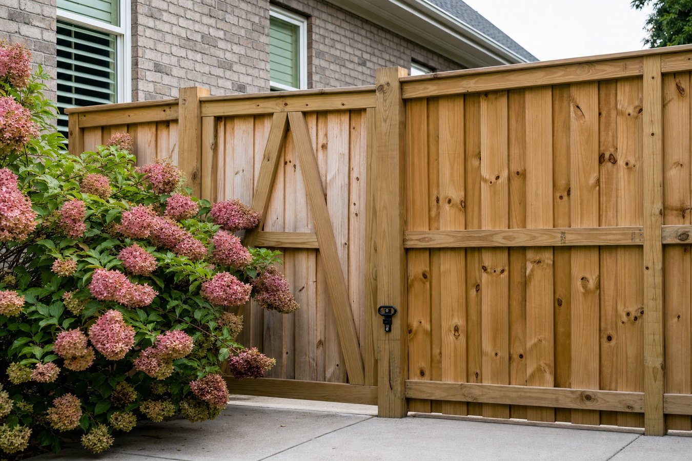Custom fence design in Kerrville, TX